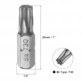 Uxcell Torx Bits 1 4 Inch Hex Shank 25mm Length Magnetic Screwdriver T30 Screw Driver Bit S2 Alloy Steel