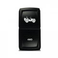 Ch4x4 Rocker Switch V2 4wd Symbol Blue Led