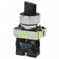 Baomain 2 Position Rotary Select Selector Switch Xb2-bd21 Black 1 No N O 10a 600v Zb2-be101c