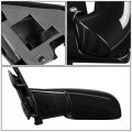 Manual Side View Door Mirror Pair Ch1320110 Ch1321110 For 96-00 Chrysler Town And Country Dodge Caravan Plymouth Grand Voyager