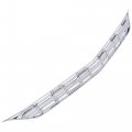 Kuafu 2pcs Front Grille Trim Compatible With 2016-2018 Chevy Chevrolet Malibu Overlay Grill Covers Inserts Plastic Silver