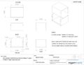 Bud Industries Cu-3000-a Aluminum Electronics Minibox 2-3 4 Length X 2-7 64 Width 1-39 Height Natural Finish 