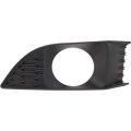 Fog Light Cover For Dodge Charger 2011 2012 2013 2014 Passenger Side Textured Black Bezel With Adaptive Cruise Control 