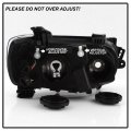 Acanii For 2012-2016 Chevy Sonic Replacement Headlight Headlamp With Black Bezel Driver Side Only