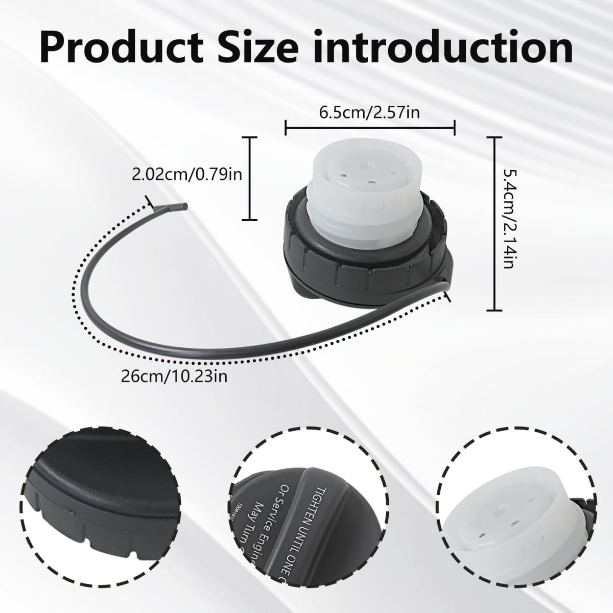 2026 Version Gt358 Gas Cap Fuel Replacement For 2011-2013 Cadillac Escalade