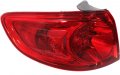 Evan-fischer Tail Light Assembly For 2007-2009 Hyundai Santa Fe Outer Driver Side 