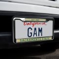 Sacramento State School Logo Full Size Standard License Plate Metal Frame