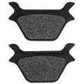 Niche Rear Brake Pad Set For Harley-davidson 44209-87d Semi-metallic 4 Pack