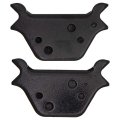 Niche Rear Brake Pad Set For Harley-davidson 44209-87d Semi-metallic 4 Pack 