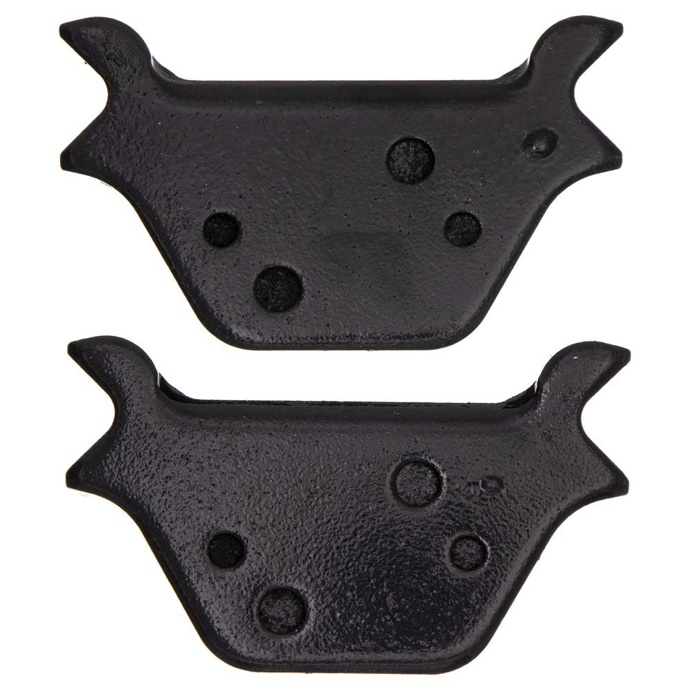 Niche Rear Brake Pad Set For Harley-davidson 44209-87d Semi-metallic 4 Pack