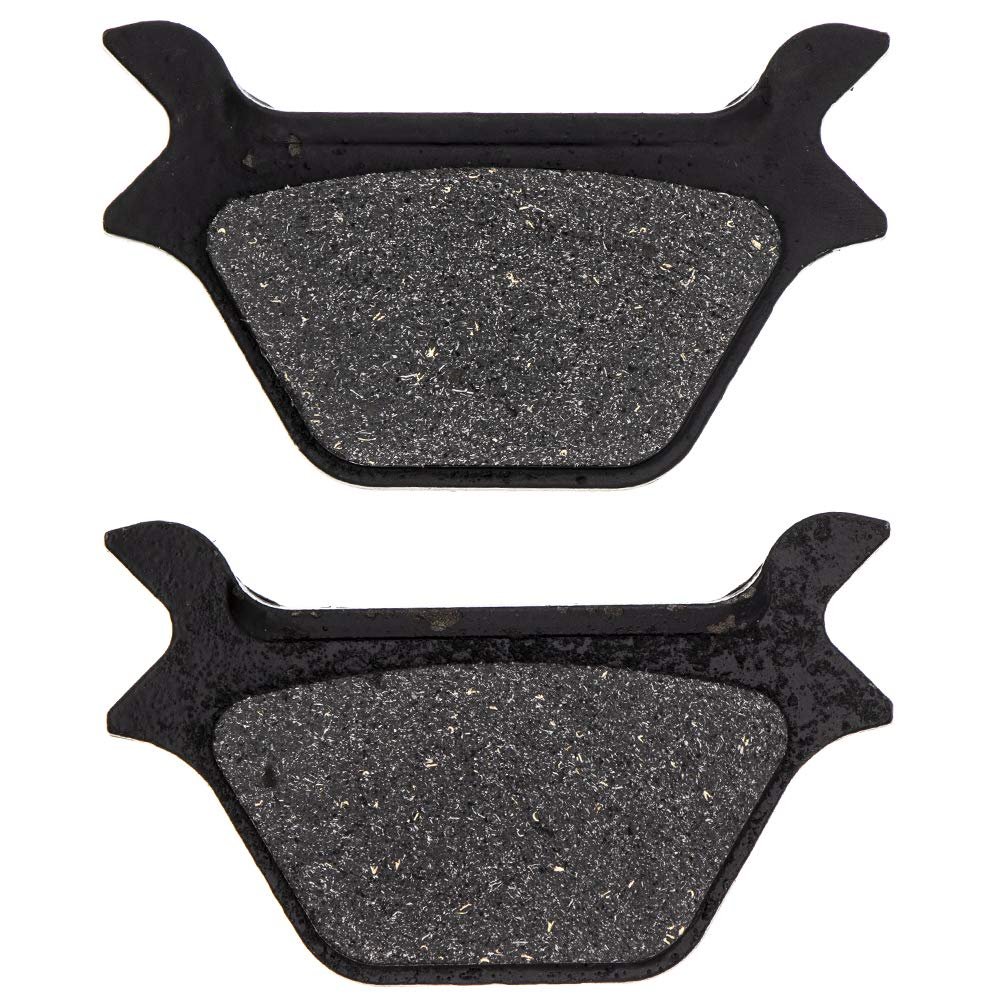 Niche Rear Brake Pad Set For Harley-davidson 44209-87d Semi-metallic 4 Pack