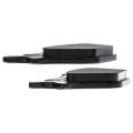 Niche Rear Brake Pad Set For Harley-davidson 44209-87d Semi-metallic 4 Pack