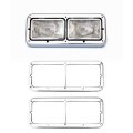 Yuanone Chrome Headlight Bezel For Peterbilt 379 Kenworth W900 Driver Passenger Side 