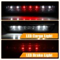 X Autohaux Tail High Mount Brake Stop Light Al3z-13a613-e Rear Cab Center Third Cargo Lamp For Ford F-150 2009-2014 Abs Black