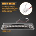 X Autohaux Tail High Mount Brake Stop Light Al3z-13a613-e Rear Cab Center Third Cargo Lamp For Ford F-150 2009-2014 Abs Black