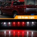 X Autohaux Tail High Mount Brake Stop Light Al3z-13a613-e Rear Cab Center Third Cargo Lamp For Ford F-150 2009-2014 Abs Black