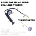 Keenso Coolant Pressure Tester Kit Universal Radiator With 0-35psi Gauge 0-200 Thermometer For Automotive Cooling System Leak