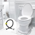 Uxcell Faucet Supply Line Connector 3pcs G1 2 Female X 20 Inch Long Braided 304 Stainless Steel Water Hose Black