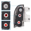 Amerilite Chrome Replacement Brake Tail Lights Set For Suzuki Grand Vitara Passenger And Driver Side