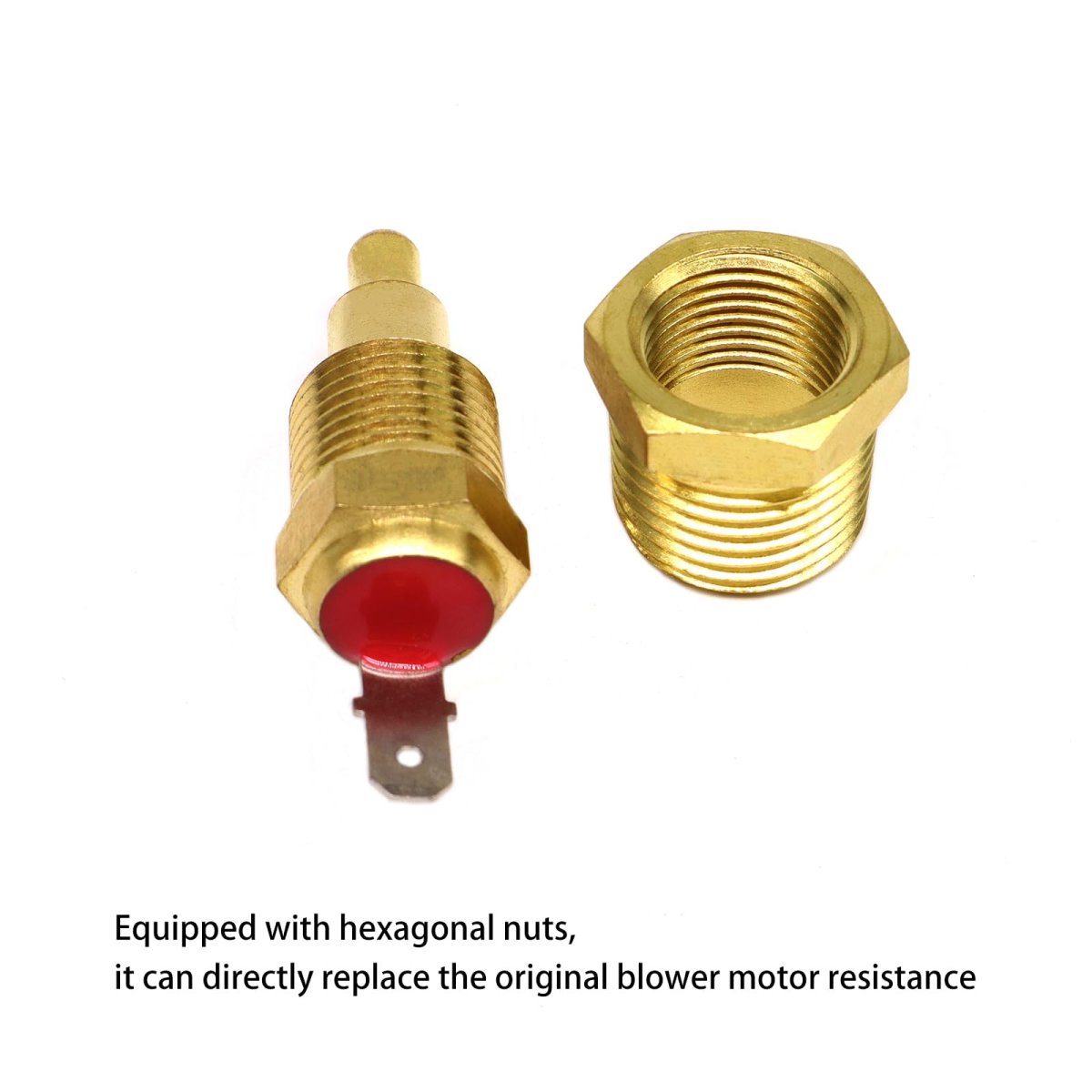 Fan Thermostat Temperature Sensor Switch 185 To 170 Degrees 3 8 In Pipe Thread For 10 12 14 16 Electric Radiator Cooling Fans