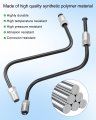 A Pair Of Brake Tube Caliper Flex Hose Front Left Right Fit For Toyota Tacoma 2005 2006 2007 2008 2009 2010 2011 Replace