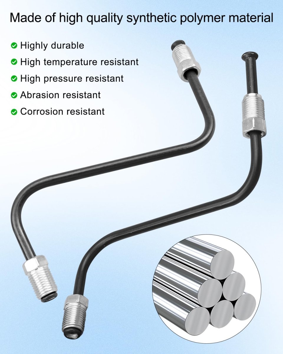 A Pair Of Brake Tube Caliper Flex Hose Front Left Right Fit For Toyota Tacoma 2005 2006 2007 2008 2009 2010 2011 Replace