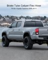 A Pair Of Brake Tube Caliper Flex Hose Front Left Right Fit For Toyota Tacoma 2005 2006 2007 2008 2009 2010 2011 Replace