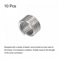 Uxcell Wire Thread Inserts 1 23 Unc 1 0d 304 Stainless Steel Helical Type Coiled Screw Repair Threaded Sleeve Sheath 10pcs