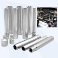 Zktool 12pcs Deep Metric Socket Set 3 8-inch Drive 6pt 8-10-12--14-15-16-17-18-19mm With 1 2 3 Adapter- Extra Long 120mm 