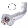 Aintier Thermostat Housing Kit Assembly With Sensor Fits For 2004-2007 Buick Rainier 2002-2009 Chevrolet Trailblazer Oe