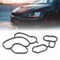 X Autohaux 11427508970 11427508971 Car Engine Oil Pan Gasket Cooler Filter Housing Seal Set For Bmw 328i 330i