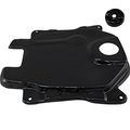 2003-2016 Honda Ruckus Zoomer Black Plastic Gas Tank Cover And Fuel Cap