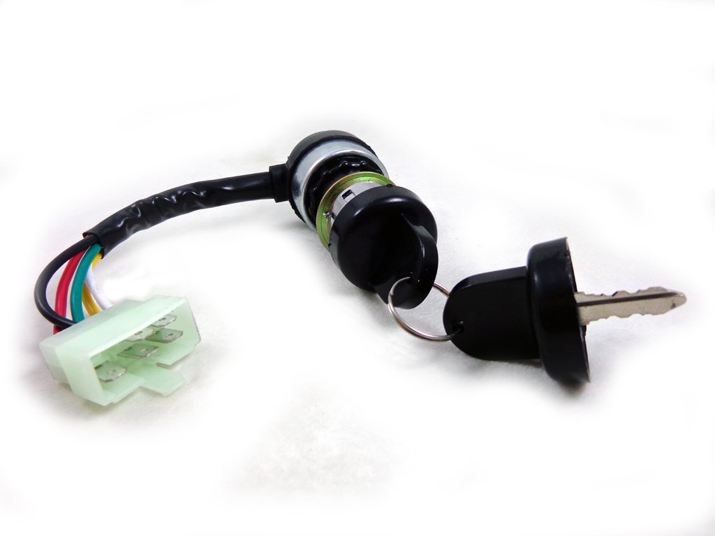 5 Wire Ignition Key Switch For 110cc 125cc 150cc 250cc Chinese Atv Utv Quad Go Kart Dune Buggy