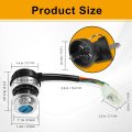 5 Wire Ignition Key Switch For 110cc 125cc 150cc 250cc Chinese Atv Utv Quad Go Kart Dune Buggy
