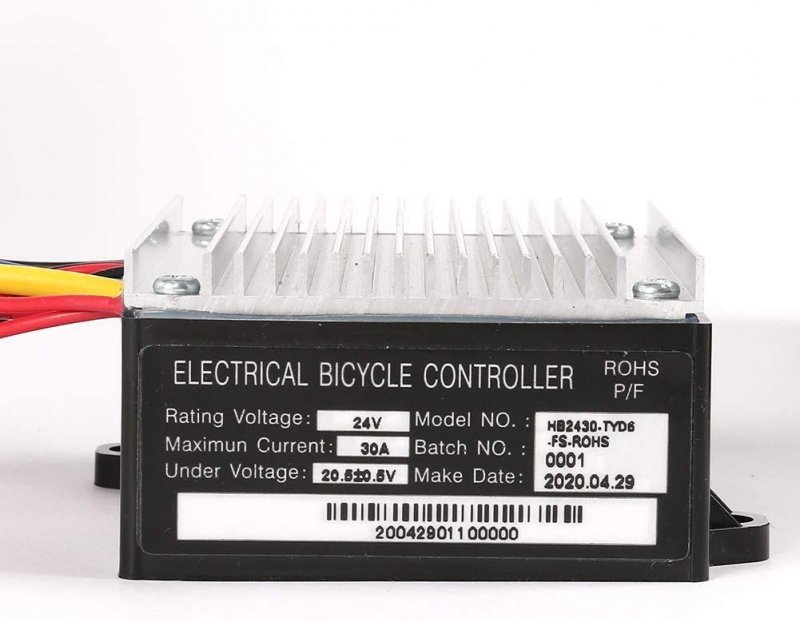24v Control Module And Led Twist Throttle Kit For Razor Dirt Quad Model Hb2430-tyd6-fs-rohs 6 Pin Connector Electrical