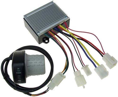 24v Control Module And Led Twist Throttle Kit For Razor Dirt Quad Model Hb2430-tyd6-fs-rohs 6 Pin Connector Electrical