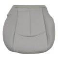 Gray Perforated Front Passenger Side Bottom Microfiber Leather Replacement Seat Cover For Mercedes Benz E63 E280 E300 E320 E350 