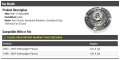 Standard Duty Thermal Fan Clutch Compatible With 1998-2005 Volkswagen Passat 4-cylinder