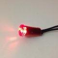 Indicator Warning Light Panel Mount 12volt Color 1single Red 
