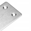 Uxcell Repair Plate 60mm X 38mm 1 5mm Flat Fixing Mending Bracket Connector 20 Pcs