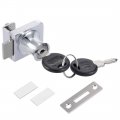 Uxcell Glass Cabinet Door Lock For Hinged Display Cabinets Keyed Alike 2pcs
