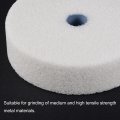 Uxcell Mounted Grinding Stone 3-inch Dia White Corundum Wheel Polishing Head For Rotary Tool