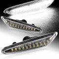 Eparts Euro Style Full Led Front Fender Side Marker Light Turn Signal Lamp Assembly Replacement For 2006-2011 Bmw 3-series E60 