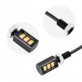 Aramox Pair Of License Plate Light 12v 3led Universal Car Motorcycle Number Screw Bolt Lamp White Led