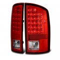 Red Lens Led Tail Light Lamp Assembly For 2002-2006 Dodge Ram 1500 2500 3500 Pickup Truck Driver Passenger Side 