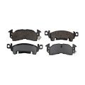 Disc Brake Pads For Gmc Safari 1990 To 2002 Semi Metallic Friction Mechanical Pad Wear Sensor 7 22 Inner Width 2 57 In Height 