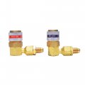 Uniweld 90486 Automatic Coupler Kit Red And Blue Couplers With 1 4 M F Adapter 