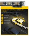 Lumenix Rooftop Strobe Beacon Lights Bar White Amber Led Emergency Traffic Security Lightbar Magnetic Base Warning Flashing