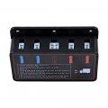 4pcs White-amber 4-led Ip68 Sync Strobe Lights 8pcs 4x White Amber 2-led Warning Emergency Grill Flashing Lamps For Car Truck