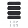 4pcs White-amber 4-led Ip68 Sync Strobe Lights 8pcs 4x White Amber 2-led Warning Emergency Grill Flashing Lamps For Car Truck